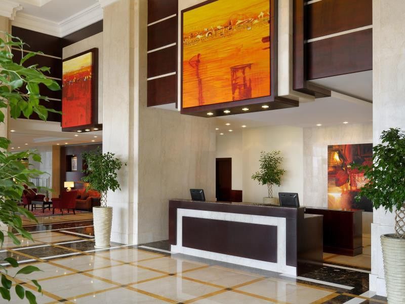 Marriott Executive Apartments Manama, Bahrain Exterior foto Lobby